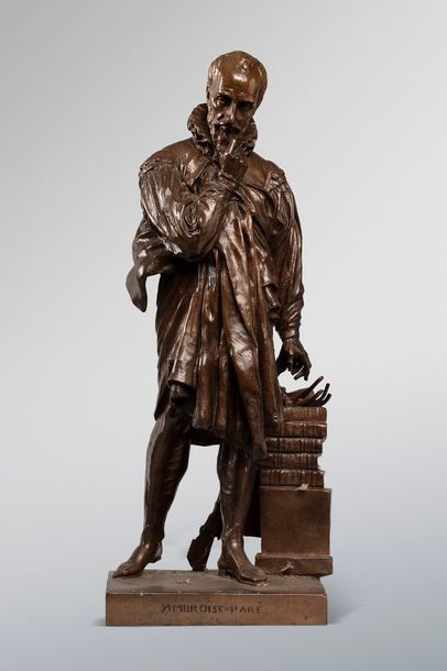 DAVID Pierre Jean, 1788-1856

Ambroise Paré

bronze...