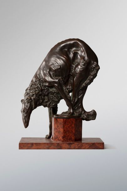 INGELS Domien, 1881-1946

Barzoï

bronze...