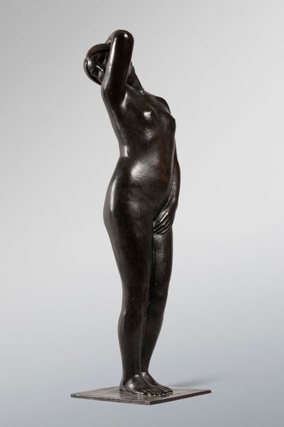 null RAPHAËL-SCHWARTZ, 1884-1934

Baigneuse

bronze à patine brun foncé, fonte à...