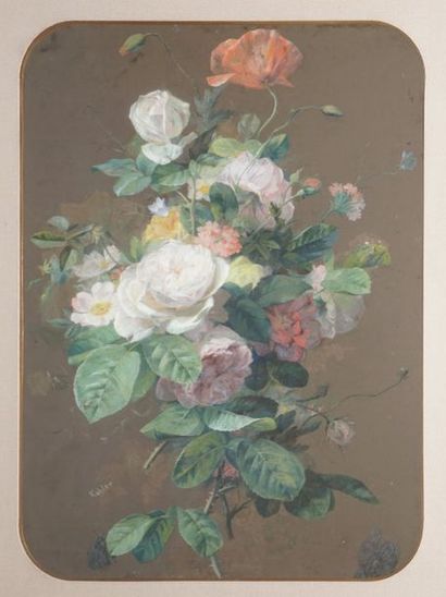 null KOHLER Mathieu, 1841-1916

Roses et fleurs des champs

peinture sur papier doublé...