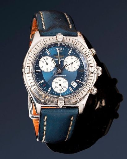 null BREITLING

Sirius. No. A53011.No. 4865.

Chronographe bracelet en acier. Boîtier...