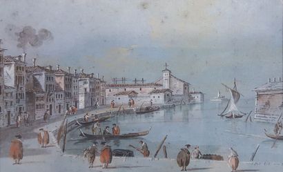 null GUARDI Giacomo

Venise 1764 - id. ; 1835



1 - Vue de Sant'Andrea della Certosa...