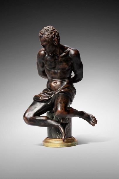 null Pietro TACCA, d'après

Esclave enchainé

Bronze à patine brune reposant sur...