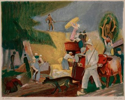  LOTIRON Robert, 1886-1966, 
Lotiron, 10 estampes originales, 
suite de 10 estampes...