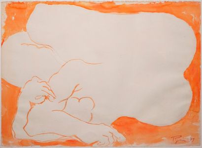 null PIGNON Édouard, 1905-1993

Nu couché, 1979

aquarelle (traces de plis)

signée...