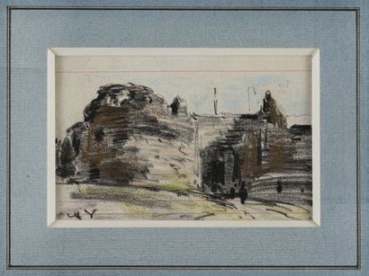 null VOLLON Antoine, 1833-1900

Forteresse - Voiliers - Les toits

deux pastels et...