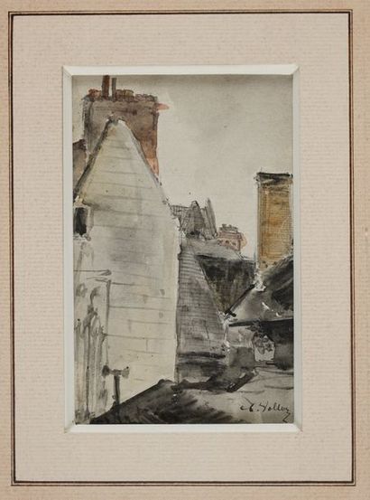 null VOLLON Antoine, 1833-1900

Forteresse - Voiliers - Les toits

deux pastels et...