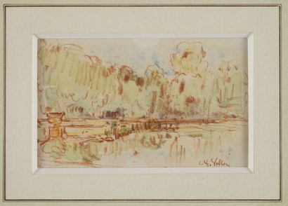 null VOLLON Antoine, 1833-1900

Étude d'arbres - Bassin dans un parc

deux dessins:...