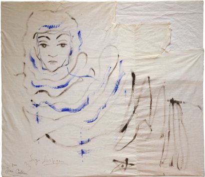 null COCTEAU Jean, 1889-1963

Serge Lifar costumé

peinture noire et bleue sur un...