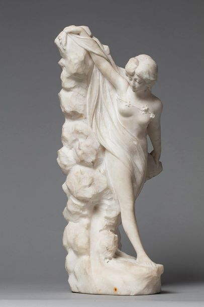 null GAMBA Giovanni, dans le goût de

Nymphe au rocher

sculpture en albâtre (petites...
