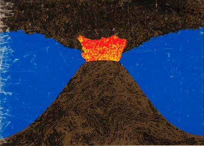 null MARI Enzo, d'après

Le volcan, série de la nature, 1965

sérigraphie en couleurs...