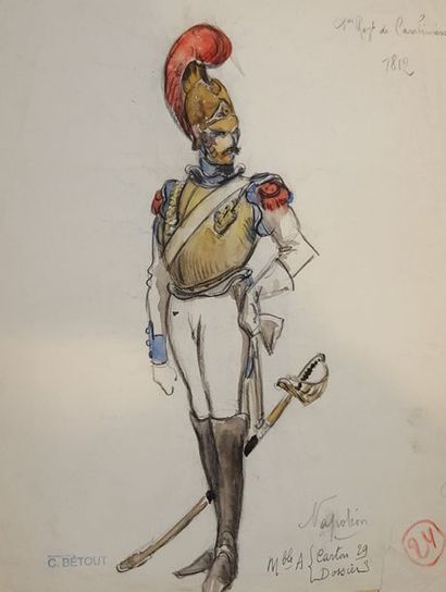 null BETOUT Charles (1869-1945)

1er régiment de carabiniers 1812

Jérome bonaparte,...