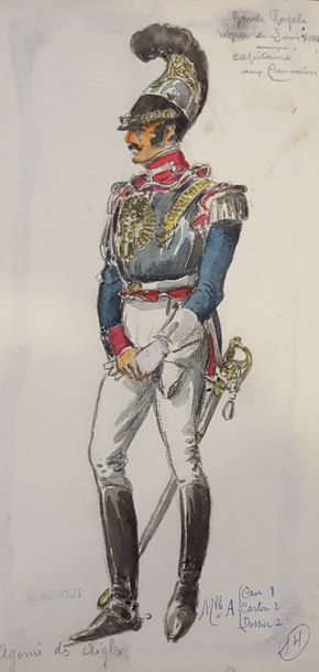 null BETOUT Charles (1869-1945)

Huguenin, adjudant des carabiniers

Garde royal,...