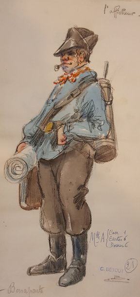 null BETOUT Charles (1869-1945)

L'afficheur

Flambart Bazo*

Commissaire aux armées

Comte...