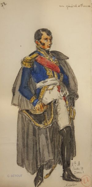 null BETOUT Charles (1869-1945)

Officier *, Napoléon

Frédéric Guillaume, 1er acte,...