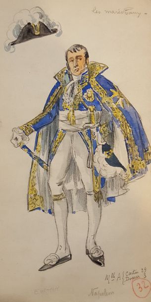 null BETOUT Charles (1869-1945)

Grand costume des Huissiers du Palais

de Bausset,...