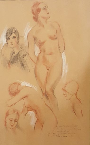 null FABIANO Fabien (1883-1962)

Etude de nus féminins

Dessin aux trois crayons...