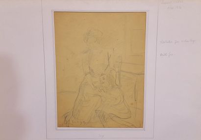 null GSELL Laurent (1860-1944)

femme et enfants - moines cheminant

dessin double...
