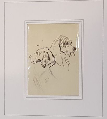 null HERMANN Léon-Charles (1838-1907) (attribué à)

Etude de chiens

Encre, 12x9...