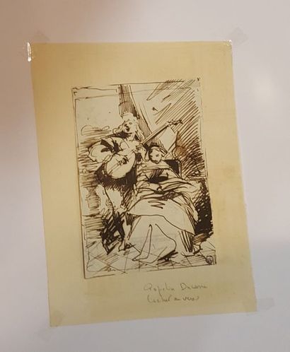 null POPELIN-DUCARRÉ Claudius Marcel (1825-1892)

Le menestrel

Encre sur papier,...