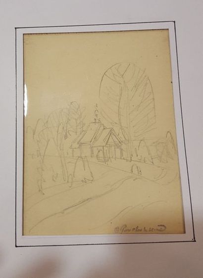null POUSTOCHKINE Basil (1893-1973)

Village russe

Crayon au papier, cachet de l'artiste...