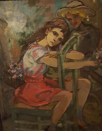 null CLERGE Auguste (1891-1963)

La fillette aux myosotis

Huile sur toile signée...