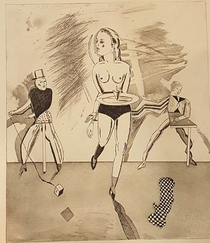 null DESSONS Pierre (1936)

Ensemble de trois lithographies: 



la serveuse, 

lithographie...
