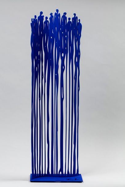 null ARNO, Sebban ARNO dit, né en 1975

La foule bleue, 2015

sculpture en métal...