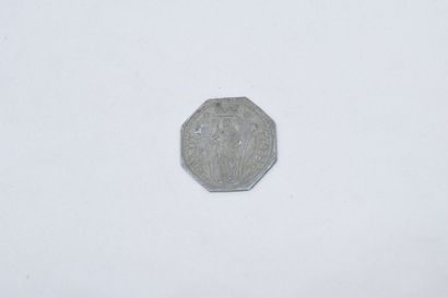 null ALLEMAGNE

Pièce en zinc de 10 pfennig Trier

Avers : inscription STADT * *...