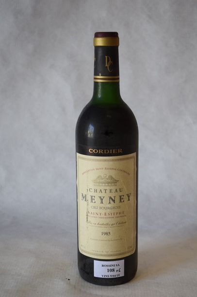null 6 	bouteilles 	CH. 	MEYNEY, Saint-Estèphe 		1985	 (2 LB, 2 MB, 2 B)



