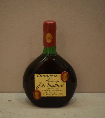 null 1	 bouteille 	ARMAGNAC 	"Hors d'âge", 	J. de Malliac 		 (MB) 



