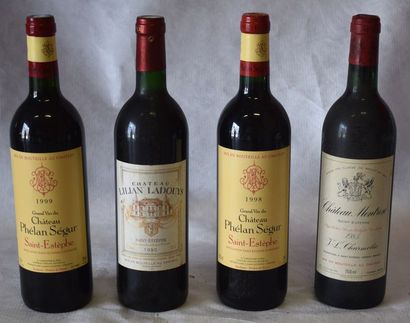 null Ensemble de 12 bouteilles
1 bouteille CH. MONTROSE, 2° cru Saint-Estèphe 1985
3...