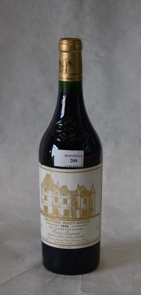 1	 bouteille 	CH. 	HAUT-BRION, 1° cru 	Pessac-Léognan...