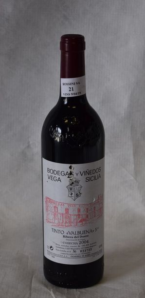 null 1	 bouteille 	RIBERA DEL DUERO 	"Tinto Valbuena 5°", 	Vega Sicilia 	2004	 (ela)...