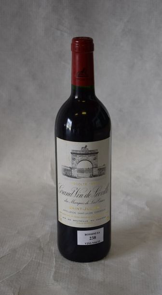 null 1	 bouteille 	CH. 	LÉOVILLE-LAS-CASES, 2° cru 	Saint-Julien 	1998	

