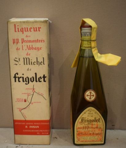  1	 bouteille 	FRIGOLET 	"liqueur du Père Gaucher", 	 
 
