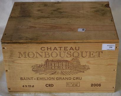 6 	bouteilles 	CH. 	MONBOUSQUET, Grand Cru...