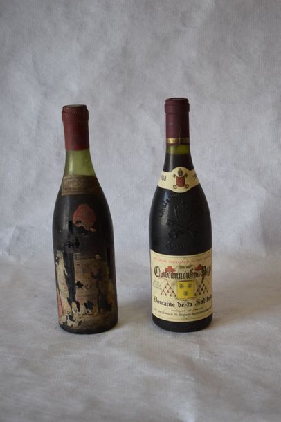 null Ensemble de 	2	 bouteilles 					

1	 bouteille 	CÔTE-RÔTIE 	 	Vidal-Fleury 	1968	...