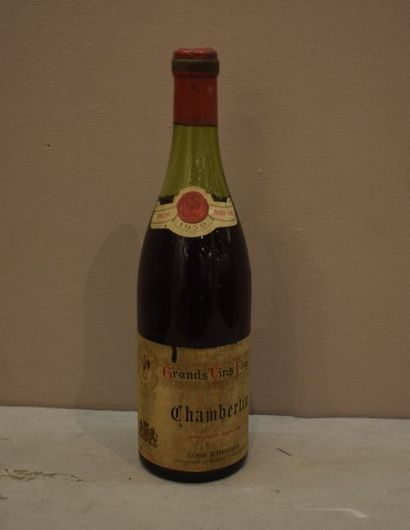  1	 bouteille 	CHAMBERTIN 		L. Rigault 	1959	 (elt, MB) 	 
