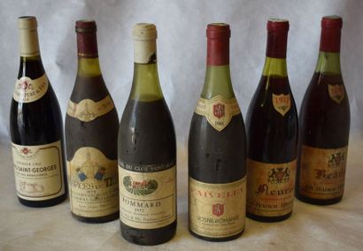  Ensemble de 	12	 bouteilles 					 
1	 bouteille 	BEAUNE 	"Les Mariages", 	Rossignol-Trapet...