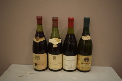 null 4 	bouteilles 	BOURGOGNE 				 (Pommard Epenots L. Latour SM, LB; Aloxe-Corton,...