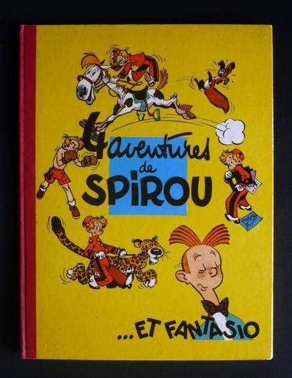 null Quatre aventures de spirou et Fantasio Edition originale française. Très rare...