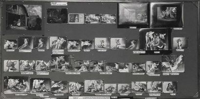 null ROX ET ROUKY Studio Disney, 1981. Rare ensemble de 28 photostats du story -...