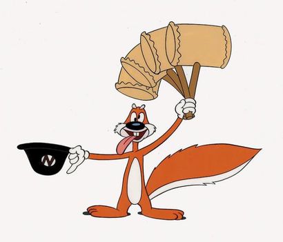 null SCREWY SQUIRREL MGM - Tex Avery 1944 / 1946. Cellulo pour une publication (1992)....