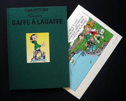 FRANQUIN Gaston Gaffe à Lagaffe Tirage de tête à 800 exemplaires. Bien complet de...