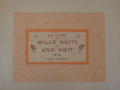 null LE LIVRE DES MILLE NUITS ET UNE NUIT

Traduction du Dr.J-C.Mardrus. 8 volumes...