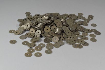 Important ensemble de pièces de 25 centimes...