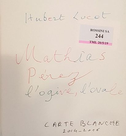 null PEREZ Mathias (né en 1953) & LUCOT Hubert (1935-2017)

L'ogive, l'ovale, carte...