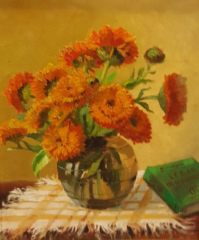 null RUTZ Robert (XXeme siècle)

Bouquet orange, Nancy, 1946

Huile sur panneau,...
