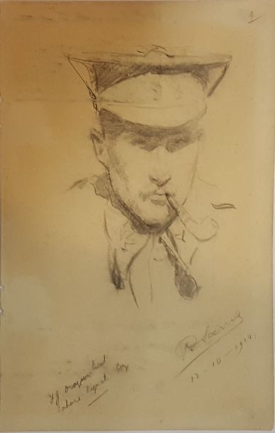 null SARRUT Paul (1882-1969)



Le fumeur de pipe, 12-10-1914

Mine de plombs sur...